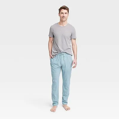 Men's Sandwash Turquoise Crewneck Top Pajama Set - Goodfellow & Co • $13.15