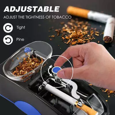 Cigarette Automatic Machine Tobacco Rolling Maker Roller Electric Injector Tube • $22.79