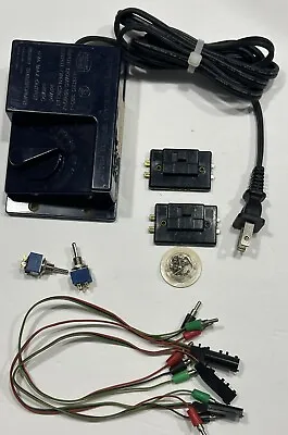 N Scale Train Accessories Switches Lot Parts & Power Supply Model Railroad Used • $38.95