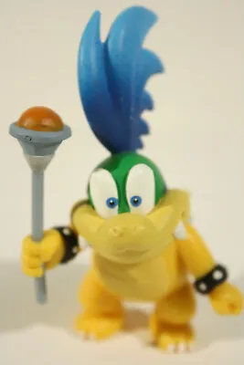 Larry Koopa Figure Nintendo Super Mario Jakks 3  Blue Hair With Sword • $6.25