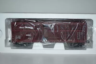 O Scale MTH 20-90006 Great Northern 50' Single Door Stock Car 55924 C24854 • $44.99