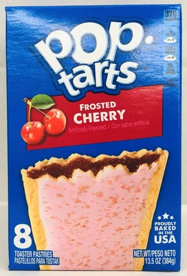 £5.65 • Buy Kellogg's Pop Tarts Frosted Cherry Toaster Pastries 13.5 Oz