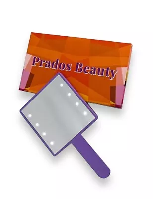 Prados Beauty Mini Led Mirror Purple New • $9.95