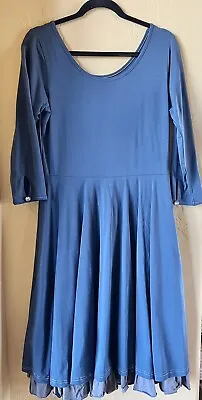 Womens Matilda Jane Size L Fairest Navy Dress NWT Paint By Numbers • $52.90
