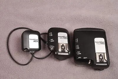 Pocket Wizzard Mini TT1 And Flex TT5 For Nikon Plus AC9 Module • $42.50