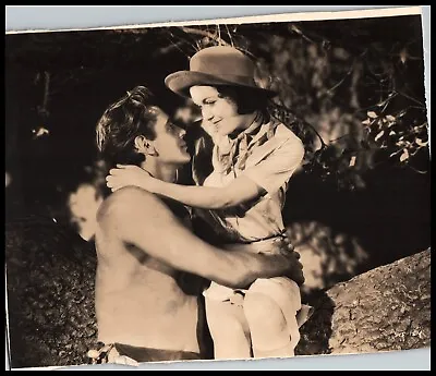 Maureen O'Sullivan + Johnny Weissmuller Tarzan The Ape Man 1932 ORIG Photo 705 • $149.99