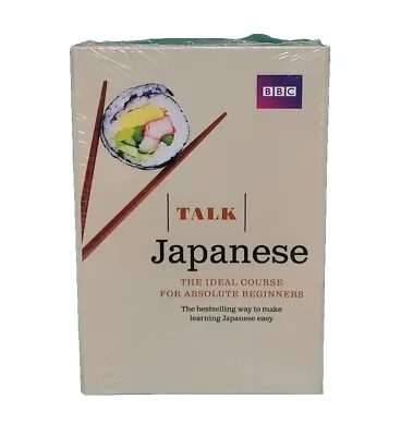 BBC - Talk Japanese Book/CD Pack - The Ideal Course For Absolute Beginners ✅️ • £12.49