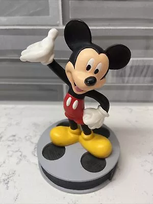 Vintage Mickey Mouse Figurine Applause Movie Reel Base Walt Disney Statue 1999 • $16.16