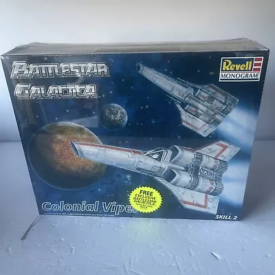 Revell Monogram Battlestar Galactica Colonial Viper Model Kit With Trading Cards • $49.99