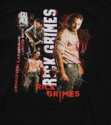 The Walking Dead Rick Grimes 2XL T-Shirt TWD Supply Drop Exclusive • $20