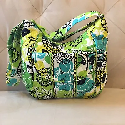 Vera Bradley Clare Crossbody Shoulder Bag In Retired Lime’s Up • $45