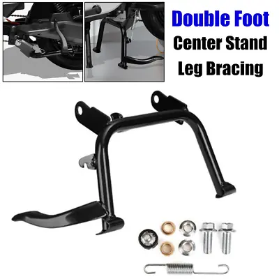 $92.65 • Buy Motorcycle Double Foot Side Center Stand Bracing Parking Leg Kickstand Holder×1