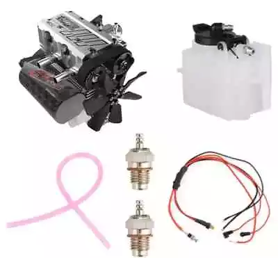 Toyan RC Nitro ENGINE OTTO 4 Stroke Air Cooled 2 Cylinder -KIT- W/ STARTER SET • $279.99