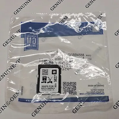 2021-2023 GM GPS Navigation Data SD Card North America 85549837 OEM Sealed • $251.23