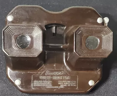 Sawyer's Light Brown Model C View-Master Viewer With Outlined Patent  Excellent! • $119.95