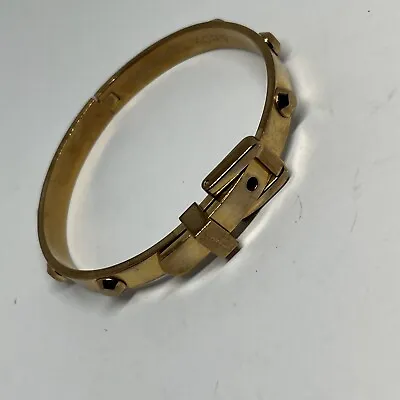 Michael Kors Rose Gold Plated Studded Belt Bangle Bracelet.  Z • $27.50