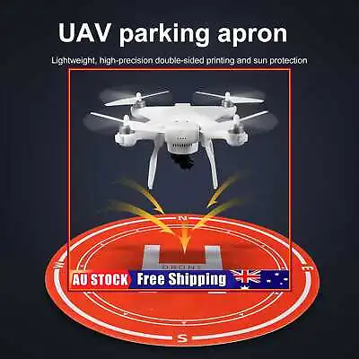 $9.09 • Buy 50cm Drone Landing Pad Foldable Felt Drone Parking Apron Lightweight For Outdoor