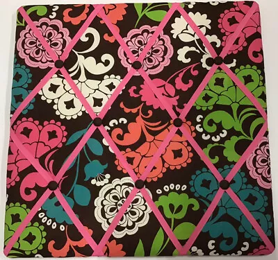 Vera Bradley LOLA Ribbon Board Photo Memory Board Rare Great • $29.99