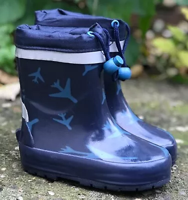 Girls Boys Rain Kids Infants Waterproof Wellies Mcker Wellingtons Splash Boots • £7.95