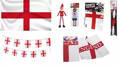 £2.99 • Buy England Flags Bunting World Cup Flag St George Flag Football Small To Large UK
