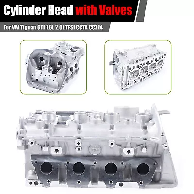 Engine Cylinder Head With Valves &   Kit For VW Golf MK6 Tiguan CC 1.8T 2.0T • $484.50