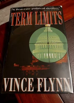 Term Limits By Vince Flynn Cloak And Dagger With Signed Bookplate Laid In • $169.95