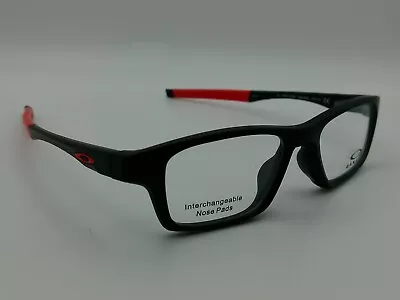 Oakley Crosslink High Power OX8117-0150 Satin Black Eyeglasses 50-17-143 • $62.99