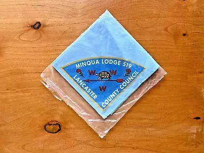 Vintage Sealed OA Minqua Lodge 519 Neckerchief Order Of The Arrow BSA Boy Scouts • $59.99