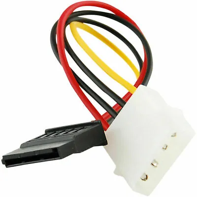 £1.96 • Buy 15 Pin SATA To Molex IDE 4 Pin Power Adapter Graphic Card Extension HDD Cable