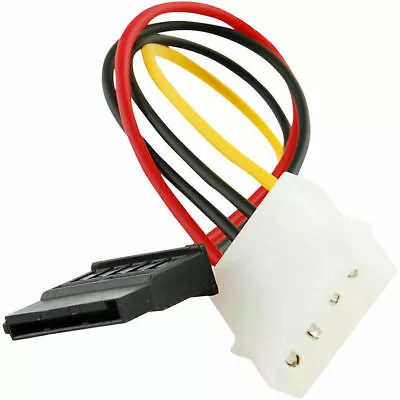 15 Pin SATA To Molex IDE 4 Pin Power Adapter Graphic Card Extension HDD Cable • £1.96