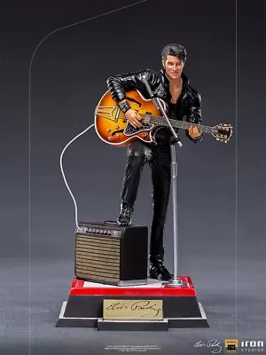 Iron Studios Elvis Presley Comeback Dlx 1/10 Art Scale Statue • $254.29