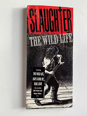 Slaughter THE WILD LIFE Cd NEW LONGBOX(long Box.Mark.ex-Vinnie Vincent Invasion) • $154.99