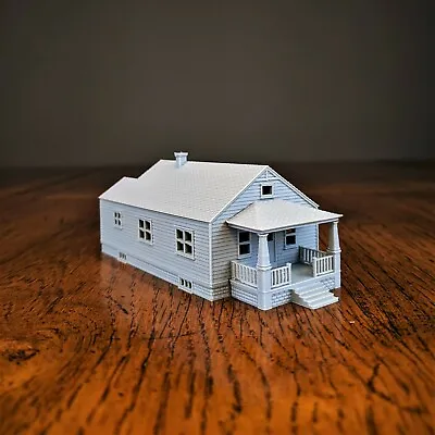 N-Scale - Sears Hampton 1920s Kit Home - 1:160 Scale Building House • $18.99