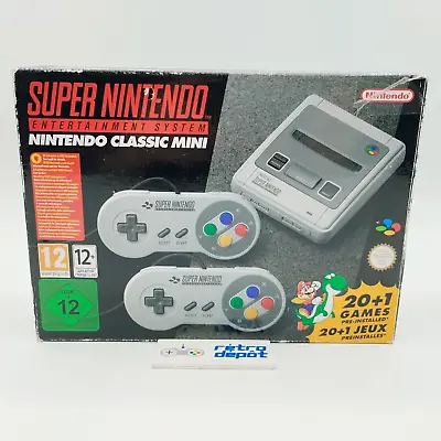 Console Super Nes Super Nintendo Snes Classic Mini / Eur • $199.35