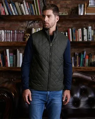 Weatherproof Mens Polyester/Nylon Vintage Diamond Quilted Vest - 207359 • $41.58