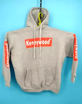 VTG Kennywood Hoodie Mens XL Gray Sweater Pullover Supreme Style Amusement Park • $28.32