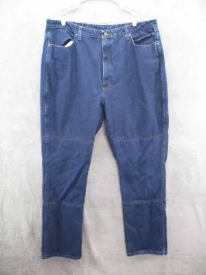 Kevlar Lined DRAGGIN JEANS Fast Company Womans 20 40x33 Blue Denim Motorcycle • $39.99