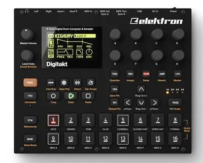 Elektron Digitakt Drum Machine/Sampler • £782.40