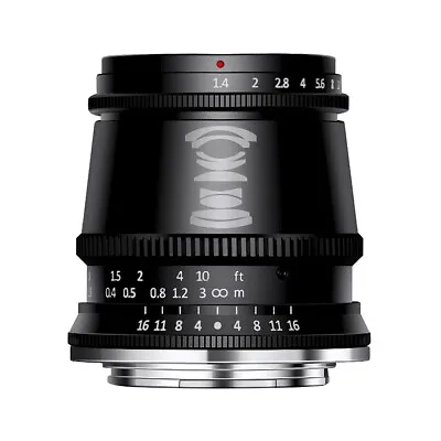 $168.30 • Buy TTArtisans 17mm F1.4 APS-C Lens For Sony E Mount A5000 A5500 A6000 A6300 A6400