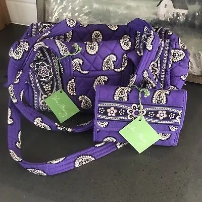 Vera Bradley Simply Violet Purse And Wallet New With Tags • $38