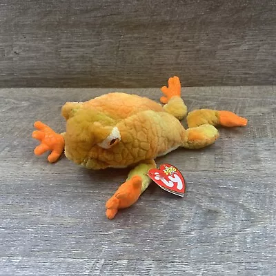 Vintage TY Beanie Babies Prince The Frog 7  Plush Toy Stuffed Animal W All TAGS! • $9.75