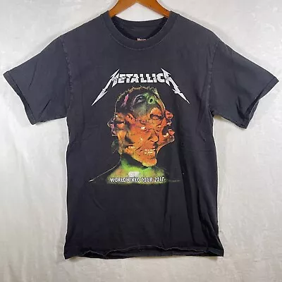 2017 Metallica WORLDWIRED Tour T-shirt Size M Metal  VOLBEAT Avenged Sevenfold • $22.05