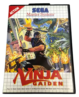 Ninja Gaiden Sega Master System *Complete* • $130.41