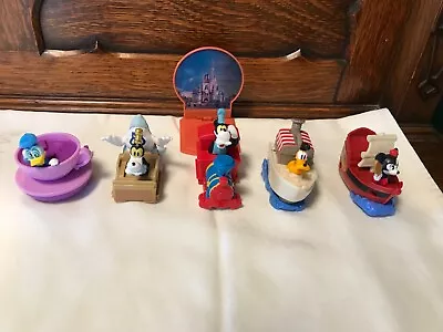 MICKEY And MINNIE'S RUNAWAY RAILWAY HAPPY MEAL TOYS Lot Of 6 • $5.99