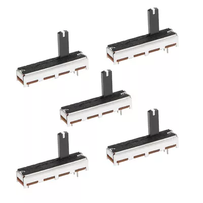 5pcs Variable Resistors 35mm Straight Slide Linear Potentiometer B50K • $14.79