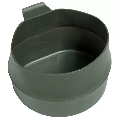 Mil-tec Fold-a-cup 0.2l Collapsible Hunting Mug Foldable Fishing Water Cup Olive • £7.95