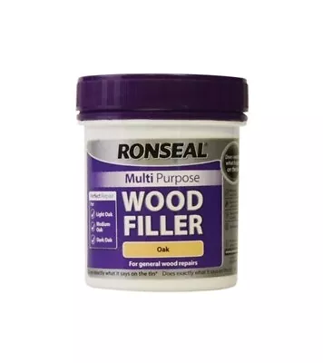 Ronseal Multi Purpose Wood Fillers 250g In Oak Up To -25% Off With Multibuy • £7.35