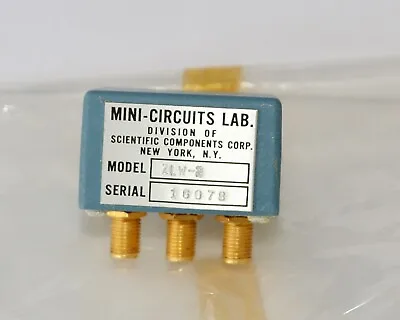 Mini-circuits ZLW-2  Frequency Mixer 1-1000 MHz Level 7 LO Power +7dBm SMA F • $50