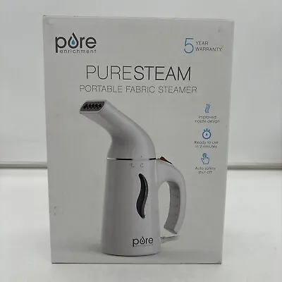 Pure Enrichment PureSteam Portable Fabric Steamer With Fast Heating And • $18