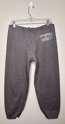 Pink Victoria’s Secret University Of Pink  Gray My Favorite Sweatpants Small VTG • $23.99